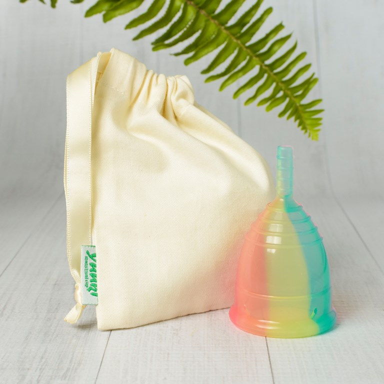 Copa menstrual Rainbow LINE ECONOMIC + bolsa